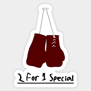 2 For 1 Special Sticker